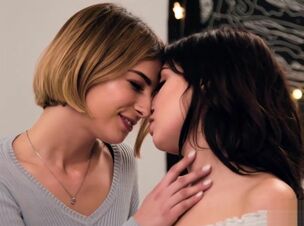 sapphic compels gay-for-pay doll